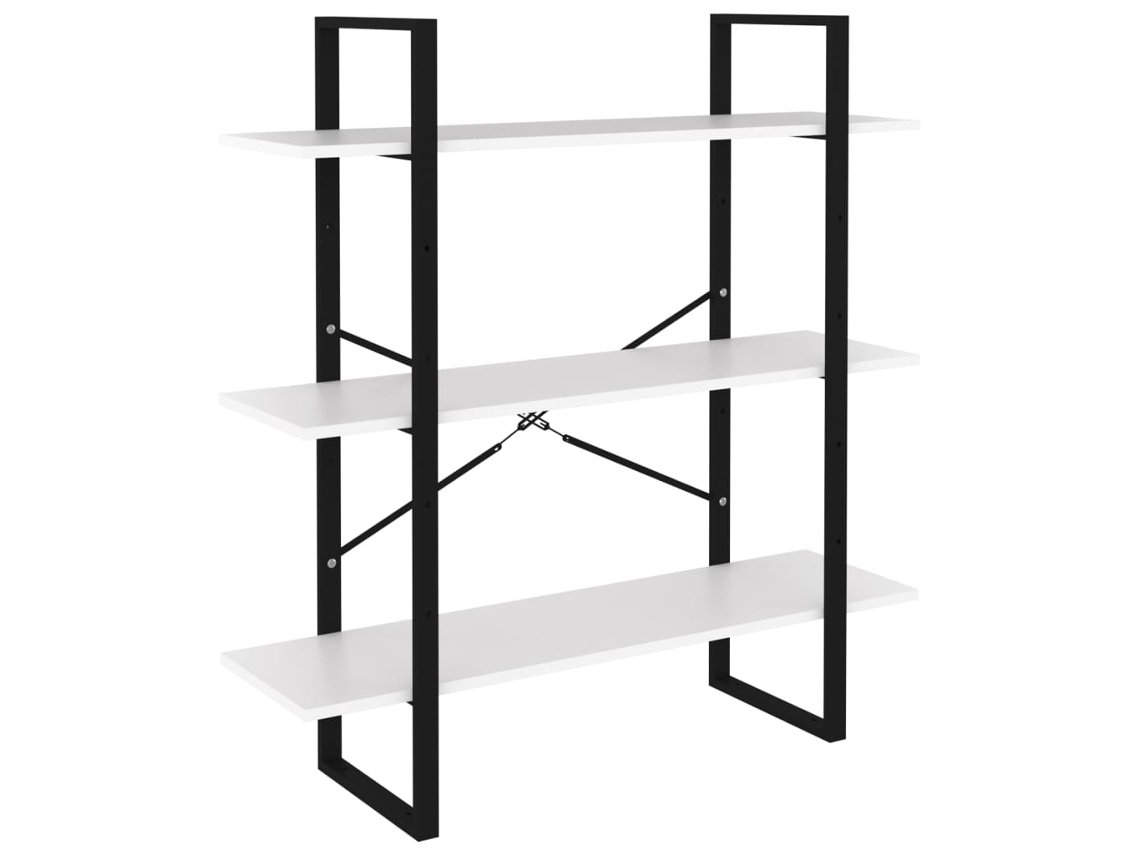 Book Cabinet, Book Cabinets Vidaxl Branco Madeira Processada (n/a)