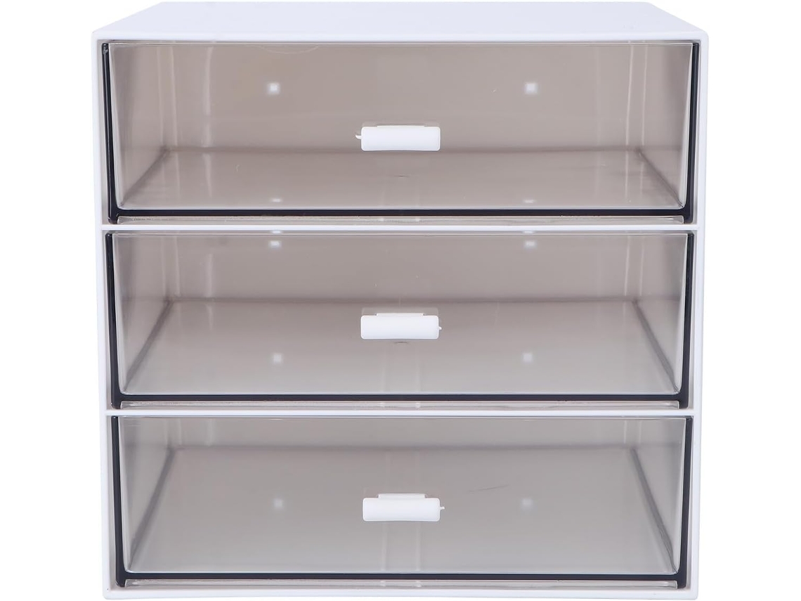 Organizador de Gaveta Multicamadas Healeved em Pp, Resistente para Escritório e Cosméticos, Caixa Armazenament