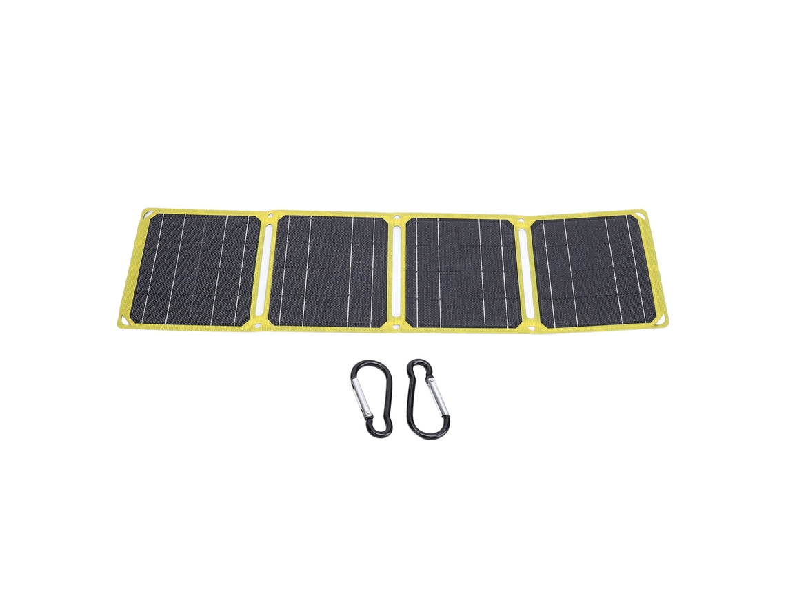 Painel Solar Dobrável Primerox 40w, monocristalino, ETFE, com USB Tipo C