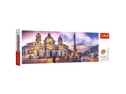 Puzzle 500 Pcs Panoramic Piazza Navona Roma Trefl