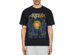 Anthrax For All Kings T-shirt Unisex Adults Size:m