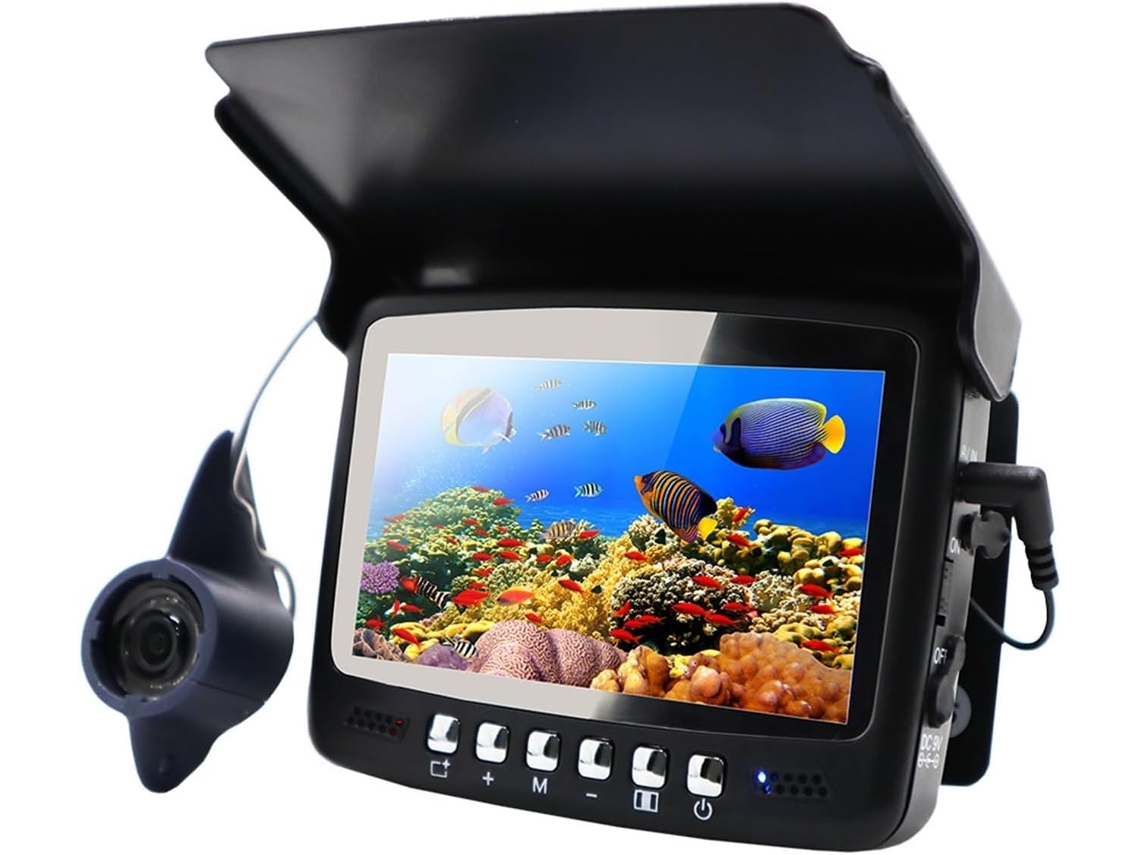 para Pesca no Gelo, Pesca em Lagos e Pesca em Barcos: Câmera Subaquática com Monitor SFUSHOS