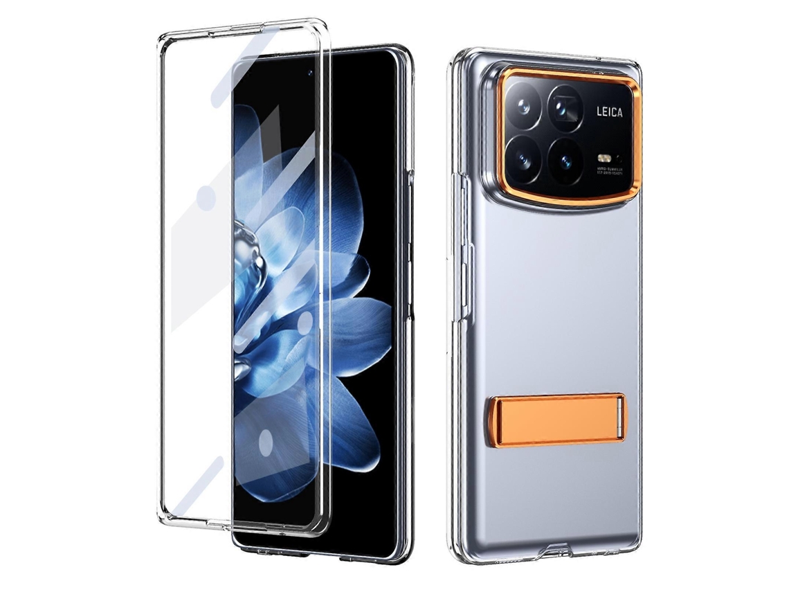 Capa De Celular Híbrida De Tpu Para Pc Com Suporte Para Gelo