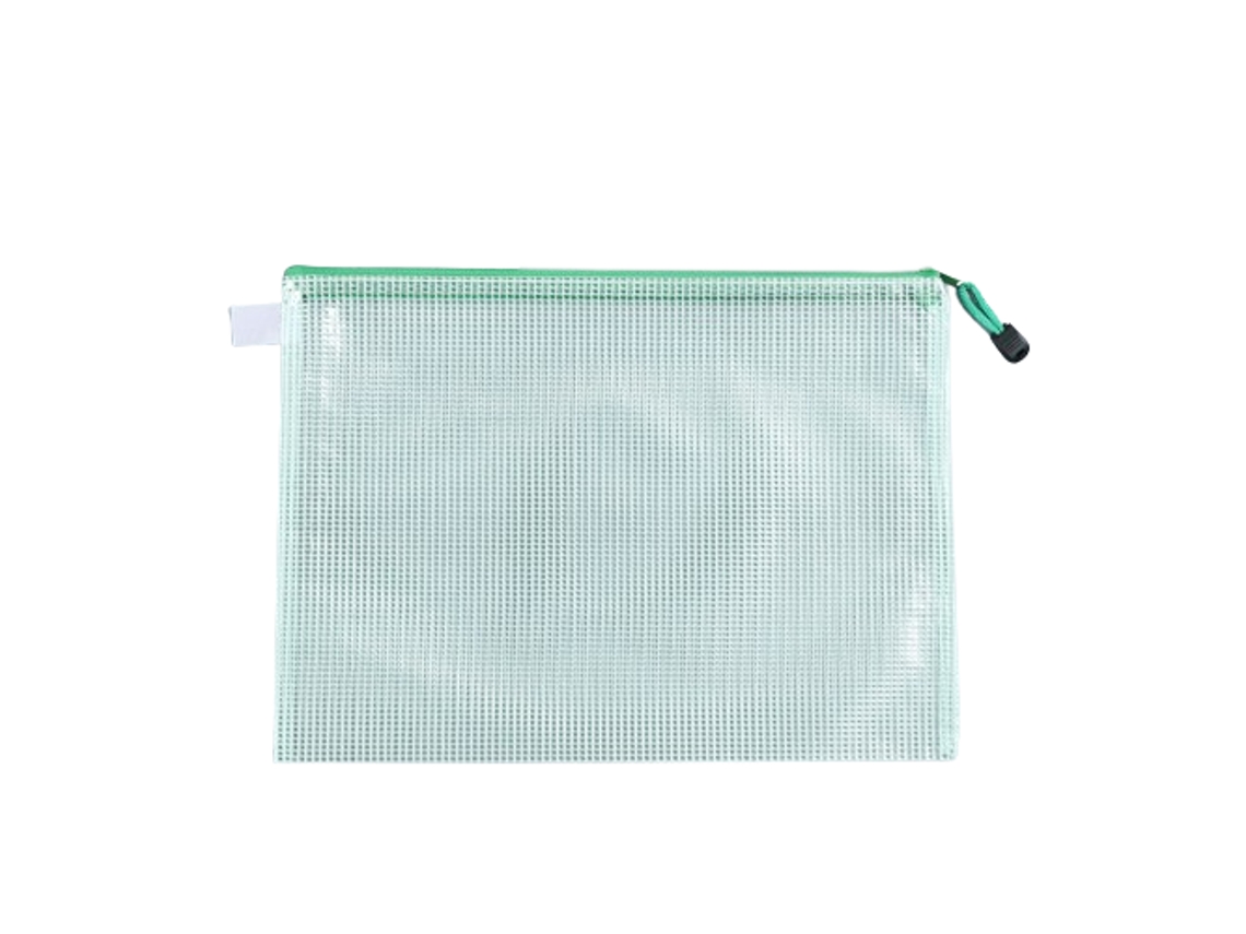 Sacos Para Documentos A5, Bolsos De Plástico Com Fecho, Pack De 12 Red
