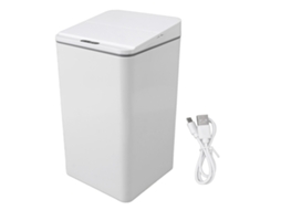Lixeira Inteligente de Mesa 9l com Detecção Automática USB para Quarto Escritório
