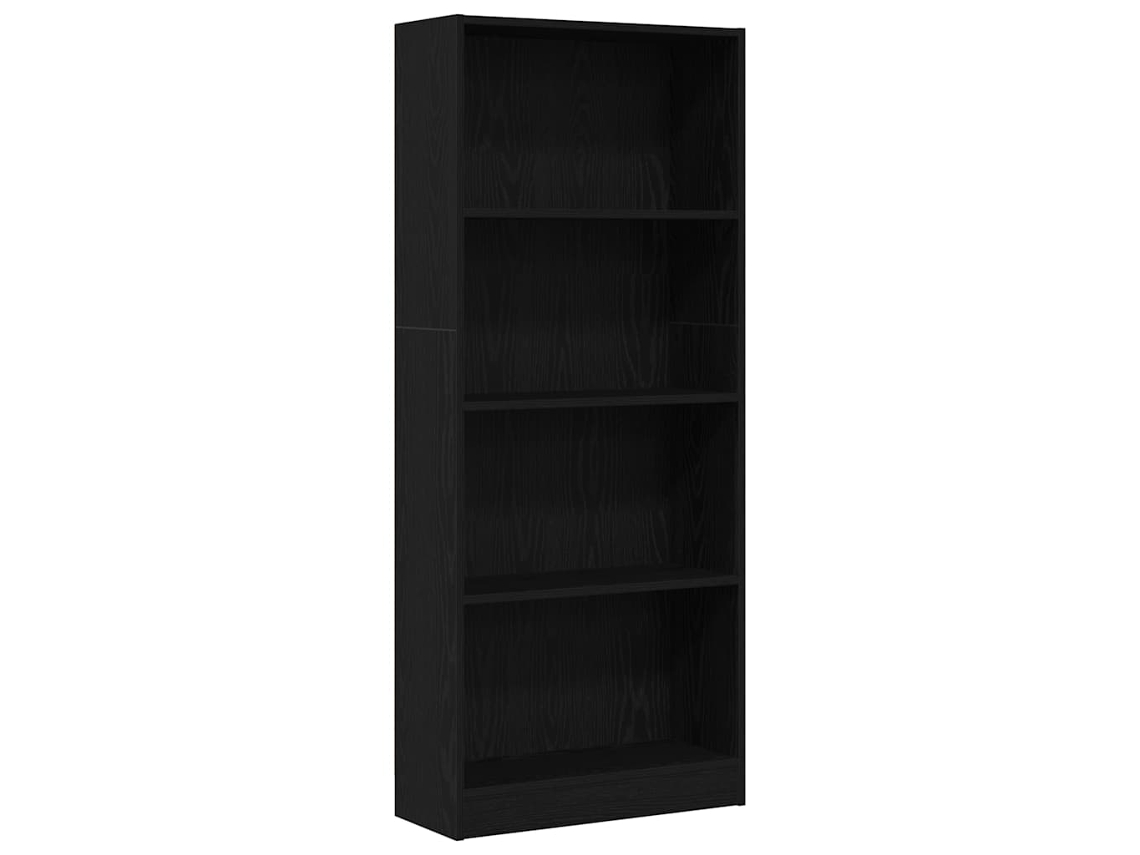 Estante MAISON EXCLUSIVE carvalho preto em madeira processada 60x24x143 cm