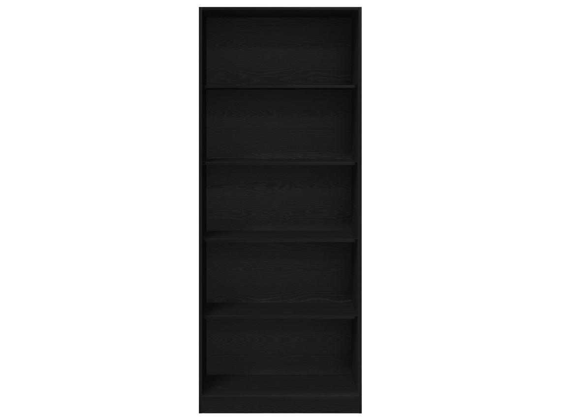 Conjunto 1 Guarda-roupa Vidaxl Preto Derivados De Madeira (80 X 50 X 200 Cm)