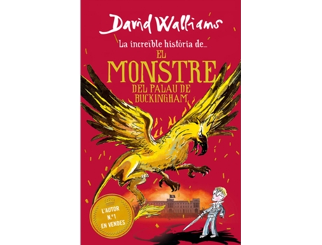 Livro El Monstre Del Buckingham Palace de David Walliams (Catalão)