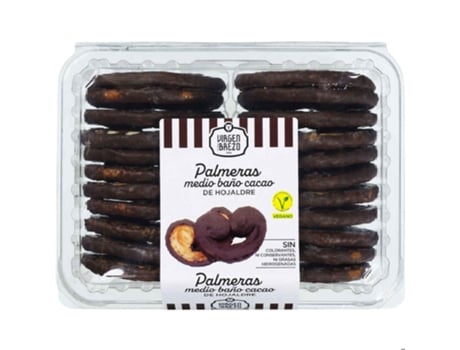 Palmiers com Chocolate VIRGEN DEL BREZO