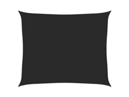 Para sol Estilo Vela 160 G/m² 2,5x3 M Pead Preto MAISON EXCLUSIVE
