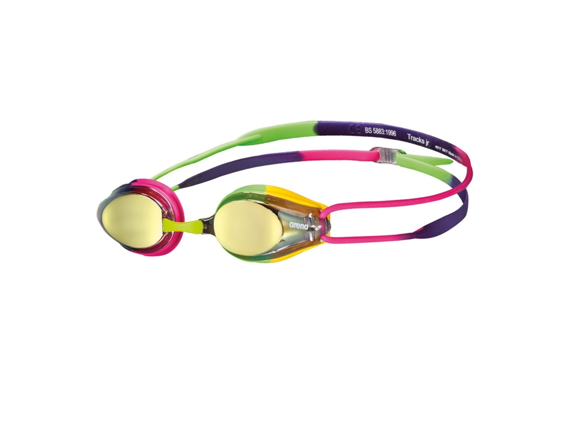 Óculos de Natação AQUAFORGE Kids, tamanho único, violeta/fúcsia/verde