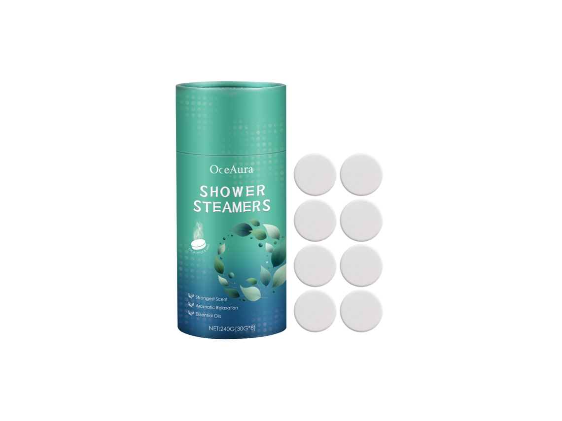 Comprimidos de Duche Oceaura, Aromaterapia para Limpeza Suave e Perfume Persistente LAXISCREED