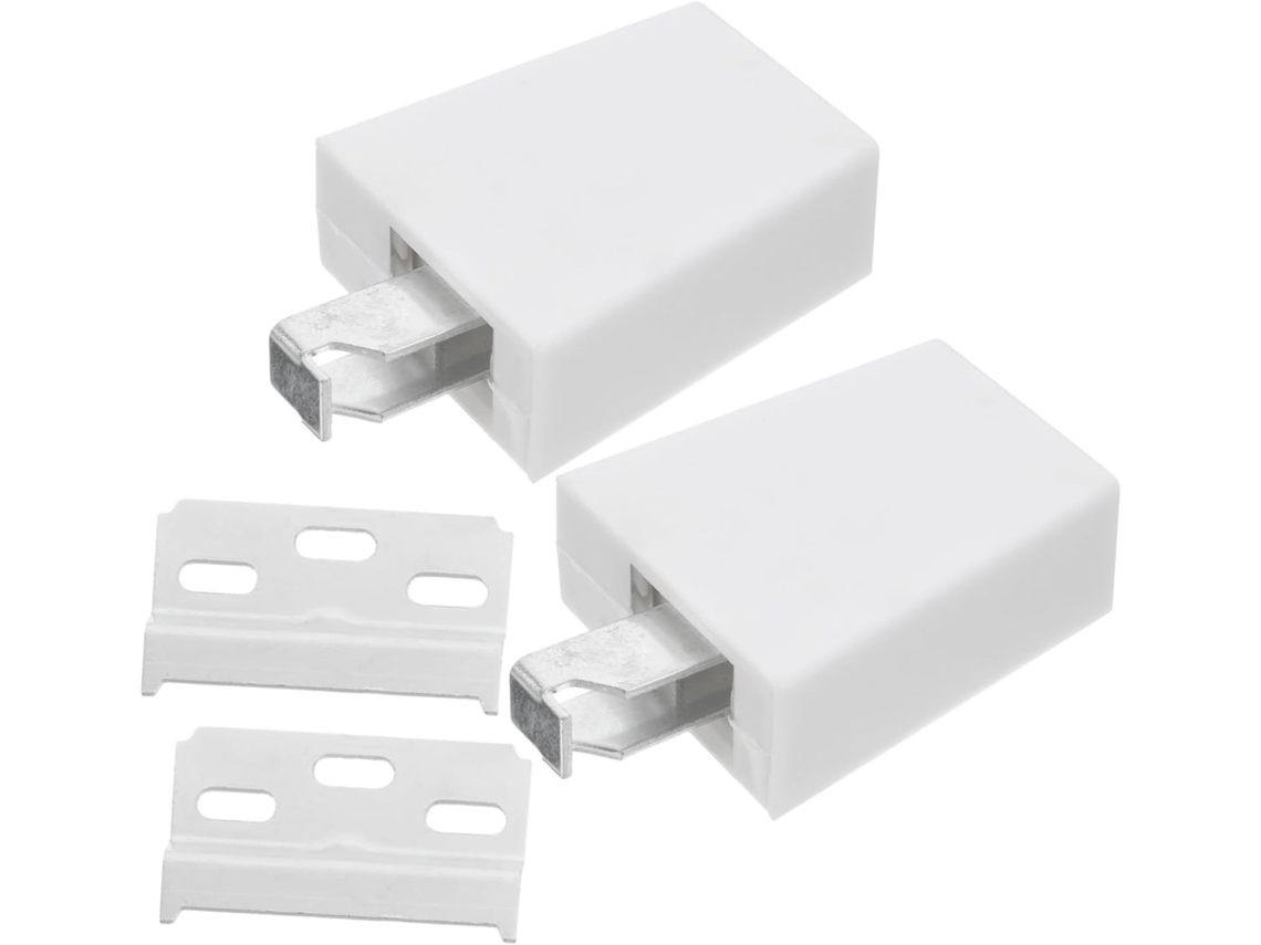 2 Dobradiças Ocultas Para Portas, Conectores De Armário Reforçados,
