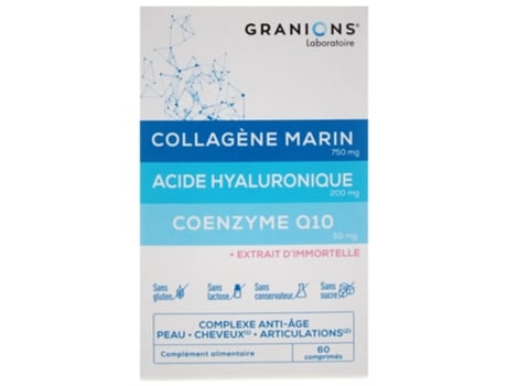 Granions Marine Collagen Ácido Hialurônico Coenzima Q10 60 Comprimidos GRANIONS