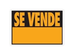 Cartel se vende 70x50 cm