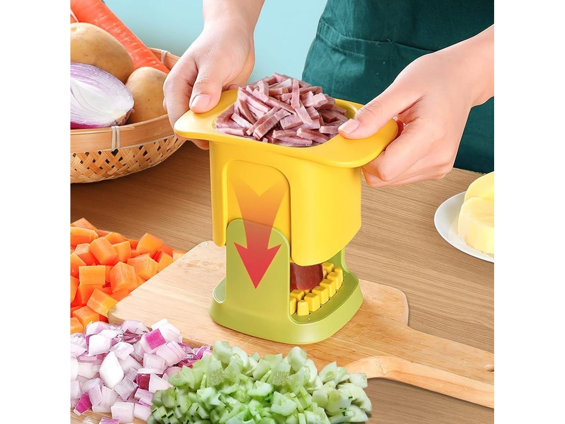 2026 cortador de Verduras 2 En 1, Cortador Y Picador, Artefacto de Cocina para Picar Verduras Y Frutas