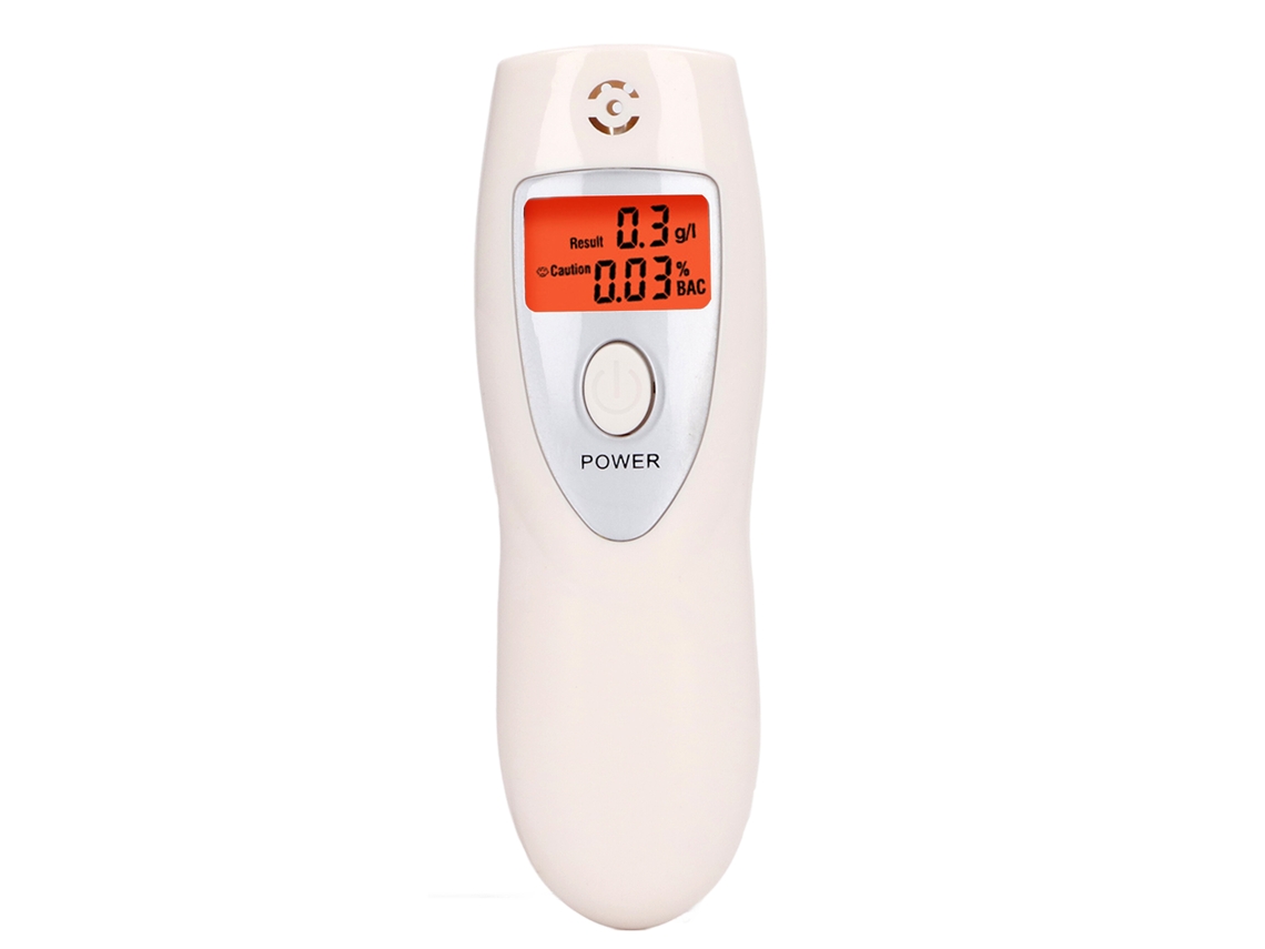 Medidor de Álcool no Ar com Display LCD Digital e Desligamento Automático S/MARCA
