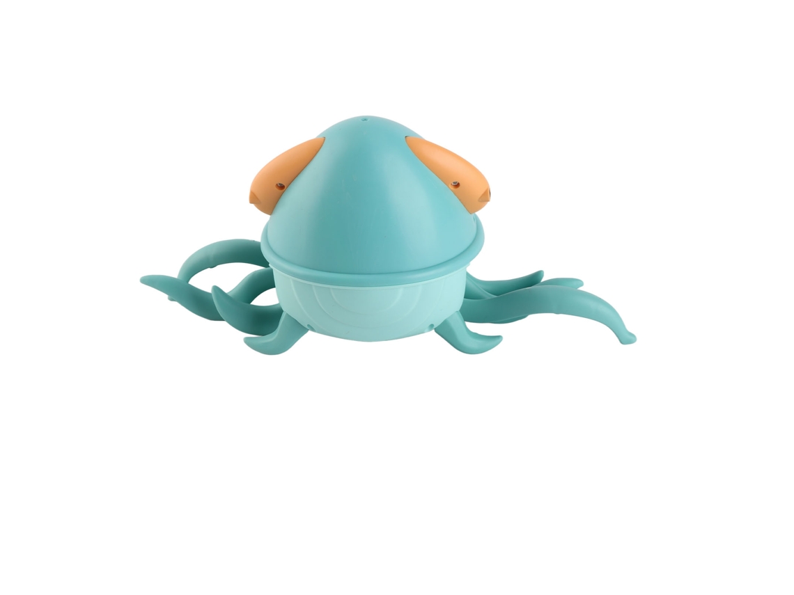 Primerox brinquedo Polvo Caranguejo Rastejante com Luz Música Recarregável Evasão de Obstáculos Verde