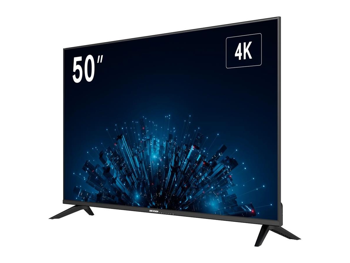 Monitor 50" 4K Taxa de Atualização 60 Hz Contraste 4000:1 Tempo de Resposta 6,5 ms HIKVISION