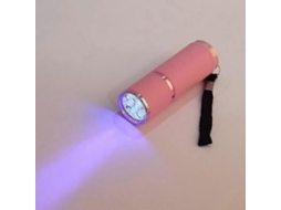 Lâmpada de Cura Gel Uv Luxora Portátil, Secador Unhas, Lanterna com 9 Leds e Detector Moedas. GOKOCO