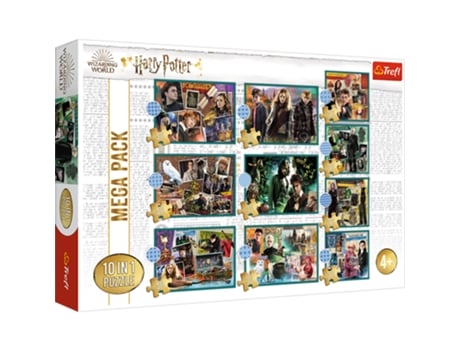 Puzzle 10 Em 1 Harry Potter No Mundo De Harry Potter 90392 Trefl Puzzle