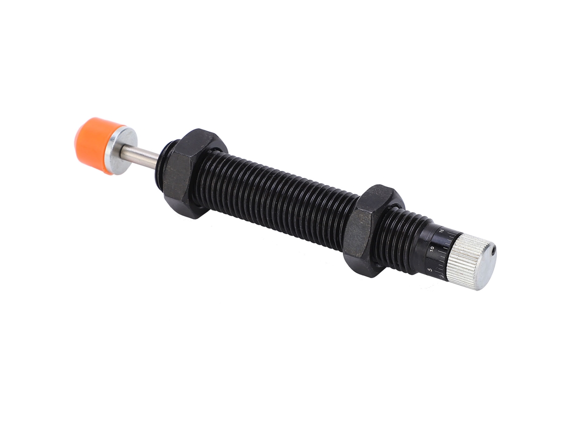 Amortecedor Hidráulico Ajustável Laxiscreed Com Curso De 10mm, Ideal Para Cilindros Pneumáticos E Amortecimento Hidráulico