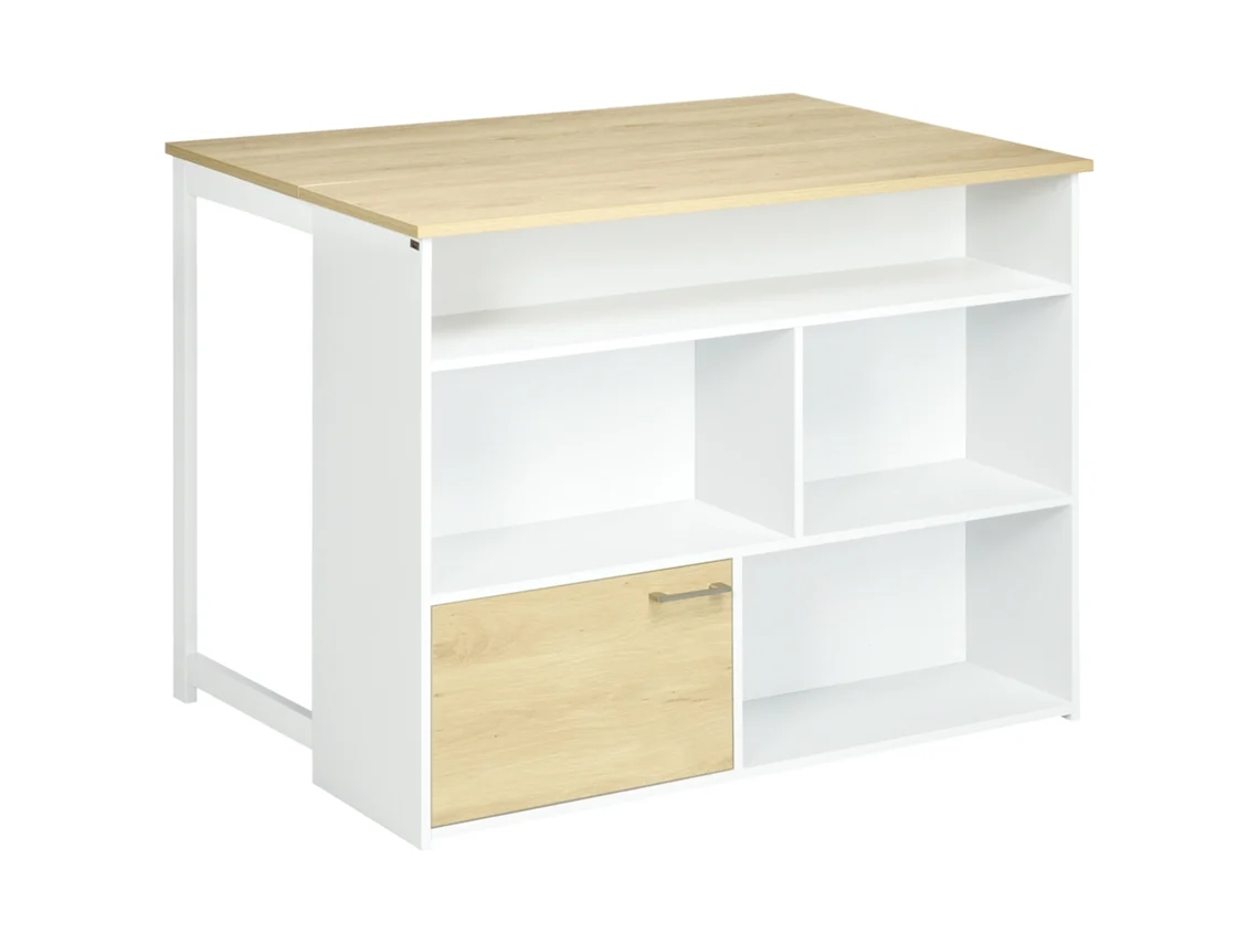 Mesa de Bar VERIDIA CUOM, Redonda, Aço e MDF, Ø70x102cm, Preto