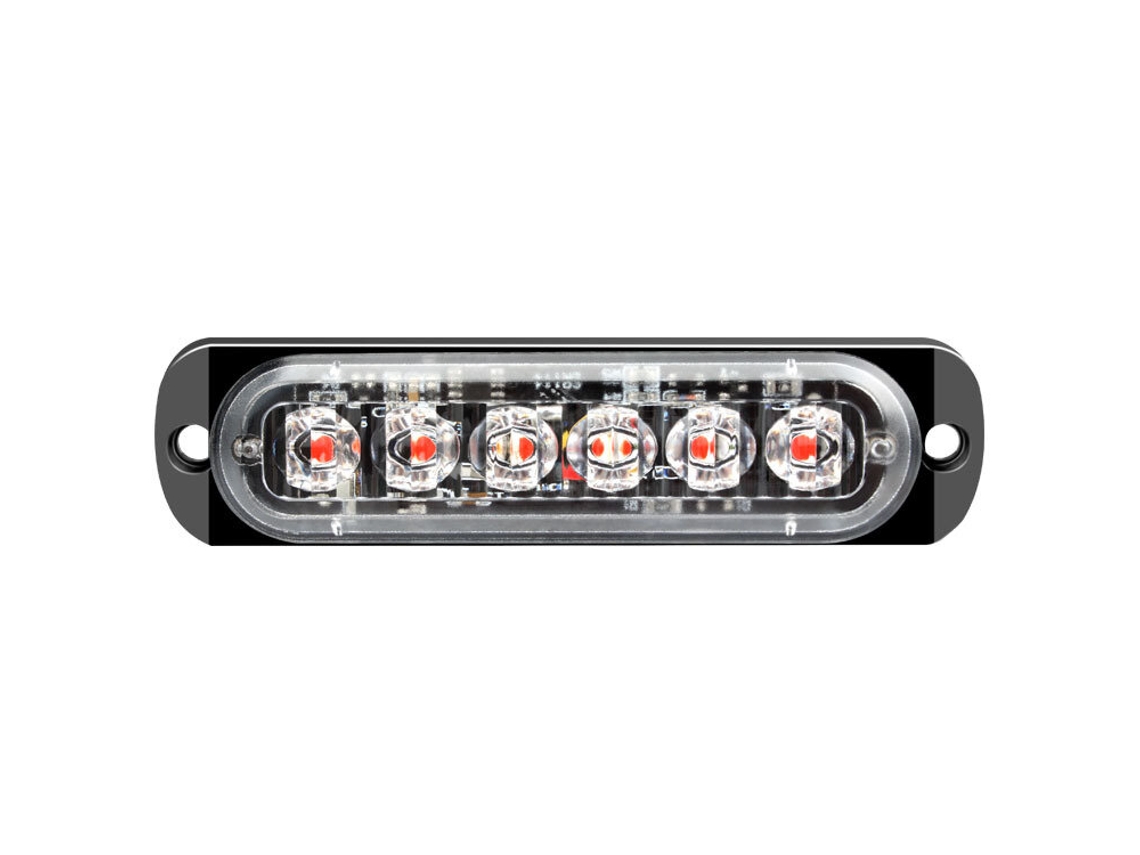 Amarelo-12-24v Universal 6 Led Luz De Sinalização Lateral Intermitente Luz De Aviso Led Para Automóvel Luz Intermitente Para Motociclo Pickup