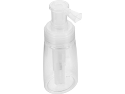 Frasco spray resistente a gotas, ideal para uso diário.