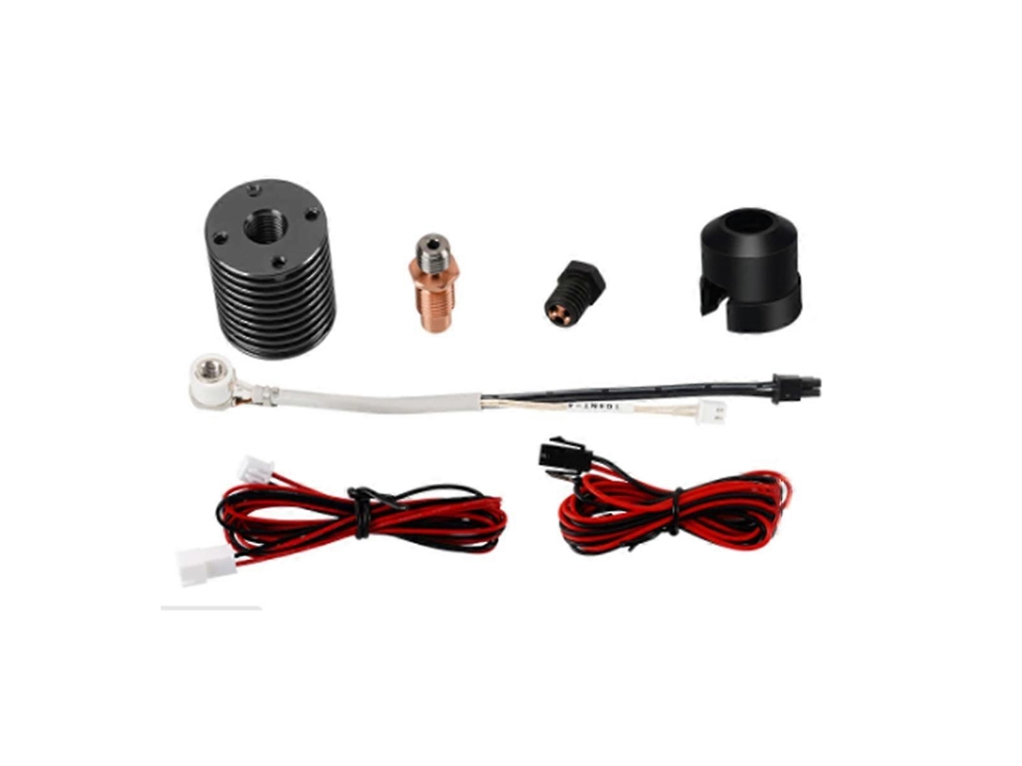 Para Voron 0.1/0.2/2.4 Hot End V6 Hotend V6 Bimetal Garganta Cerâmica Aquecimento Núcleo Impressão Para Prusa 3d P Aquaforge