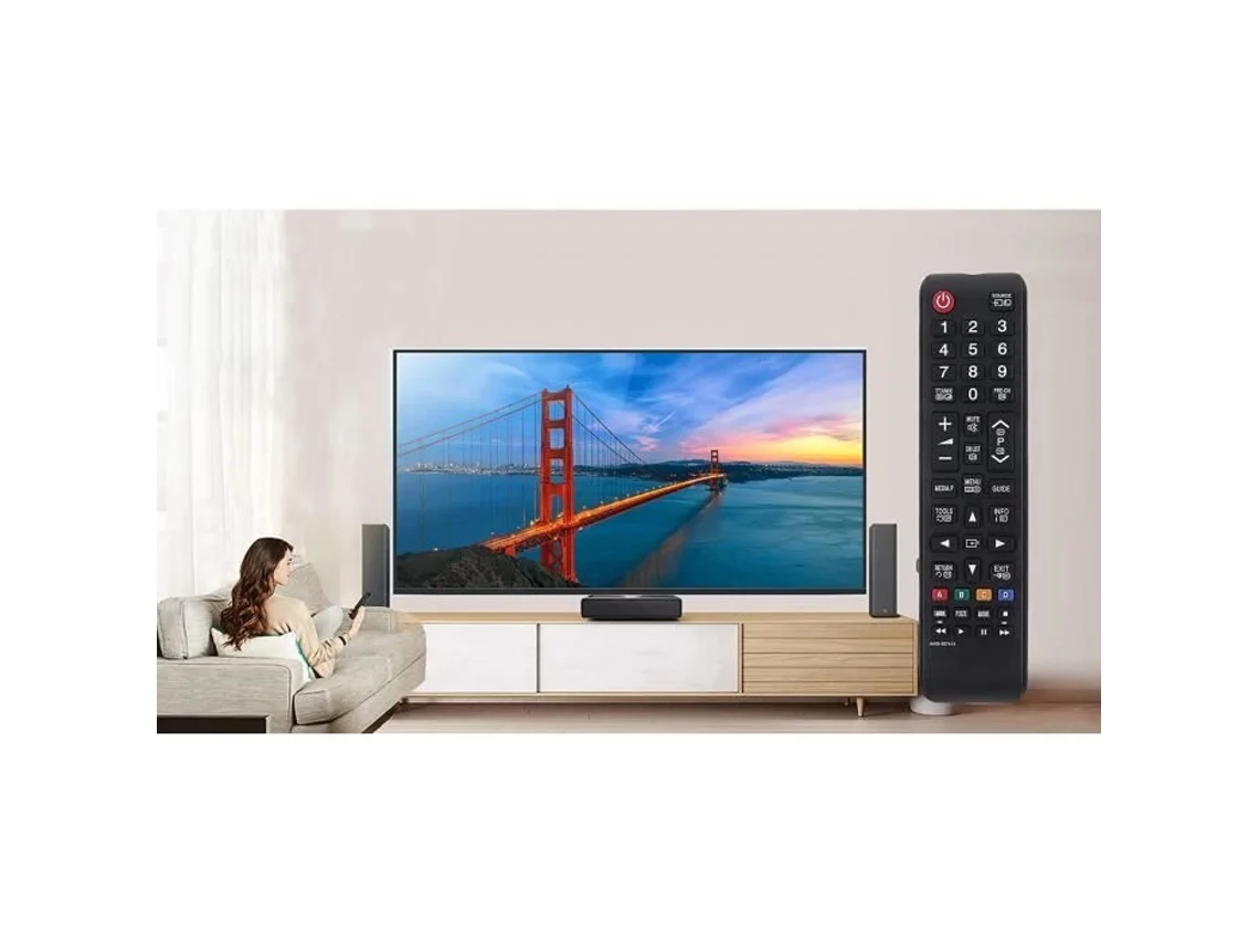 Controle Remoto Samsung Aa59-00741A de Substituição para Samsung Smart Tv Adequado para Controle Remoto Samsung Aa59-00741A 82