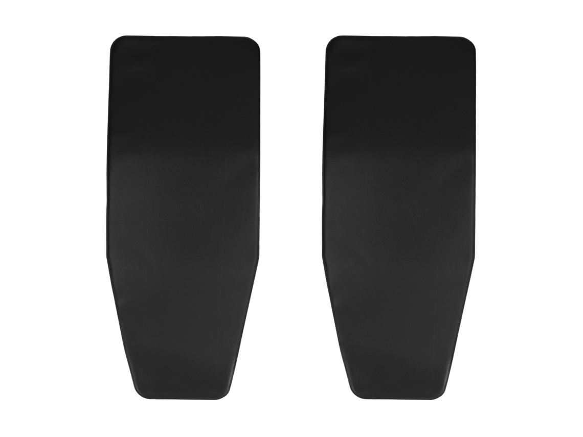 Kit De 2 Ferramentas Flexíveis De Drenagem De Óleo E Água Funil Placa 37x17cm Para Máquinas Preto
