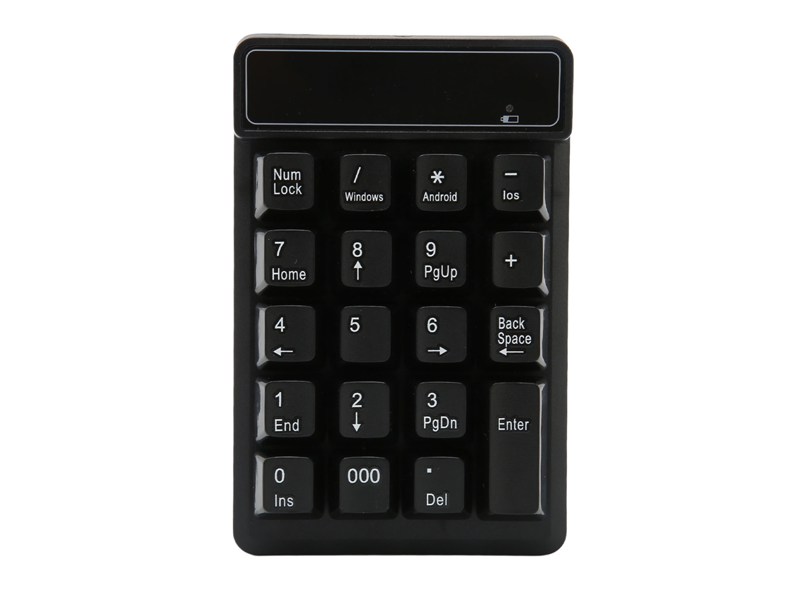 Teclado Numérico Sem Fio LAXISCREED
