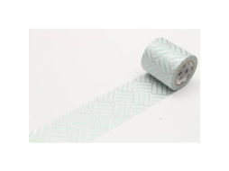 Fita Adesiva, Rayé 5 Cm Azul Prata, Canto Izum