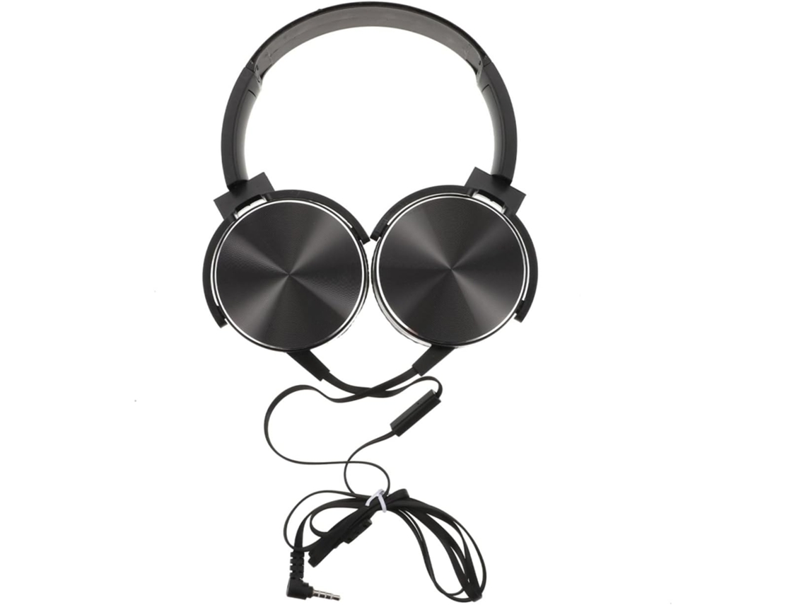 Fone De Ouvido Com Fio Montado Na Cabeça, Estéreo, E Para Jogos Música