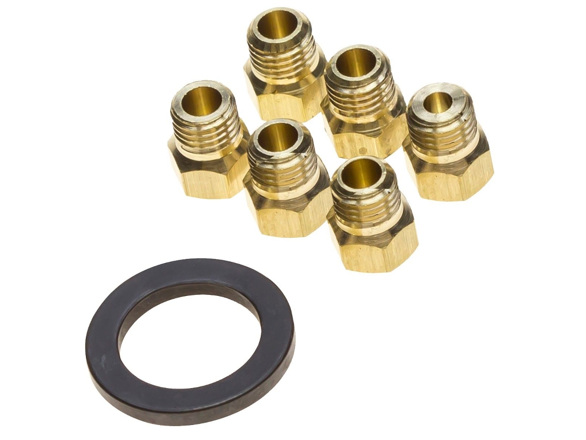 Conjunto de injetores de gás propano butano 481231038976 WHIRLPOOL