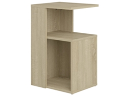 Side Table, Side Tables Vidaxl Marrom Madeira Processada (n/a)