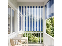 Vidaxl Persiana Rolô Externa Com Bloco De 90% Uv 60 X 230 Cm Hdpe