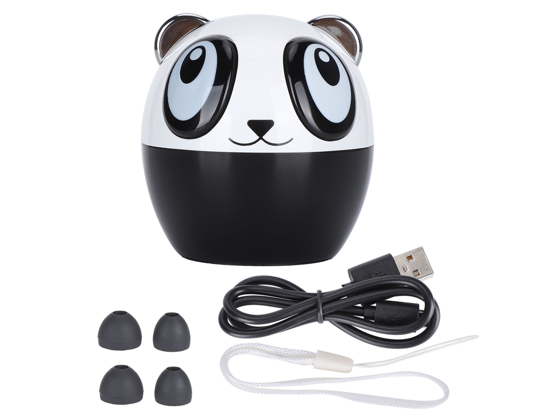 Fones de Ouvido Bluetooth Mali 5.0 Mini Intra auricular Estilo Urso Bináurio com Ipx4 e Hifi