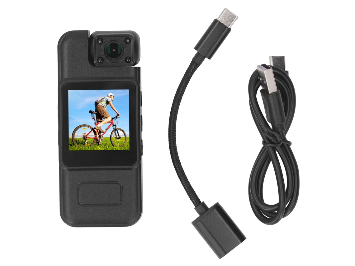 Câmera Portátil 4k Com Tela Colorida 1.54 Polegadas, Detecção De Movimento E Gravação Em Loop