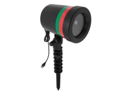 Projetor De Luz Decorativa Com Pino De Terra Para Jardim, Grama E Pátio Exterior Plugue Uk 110‑240v