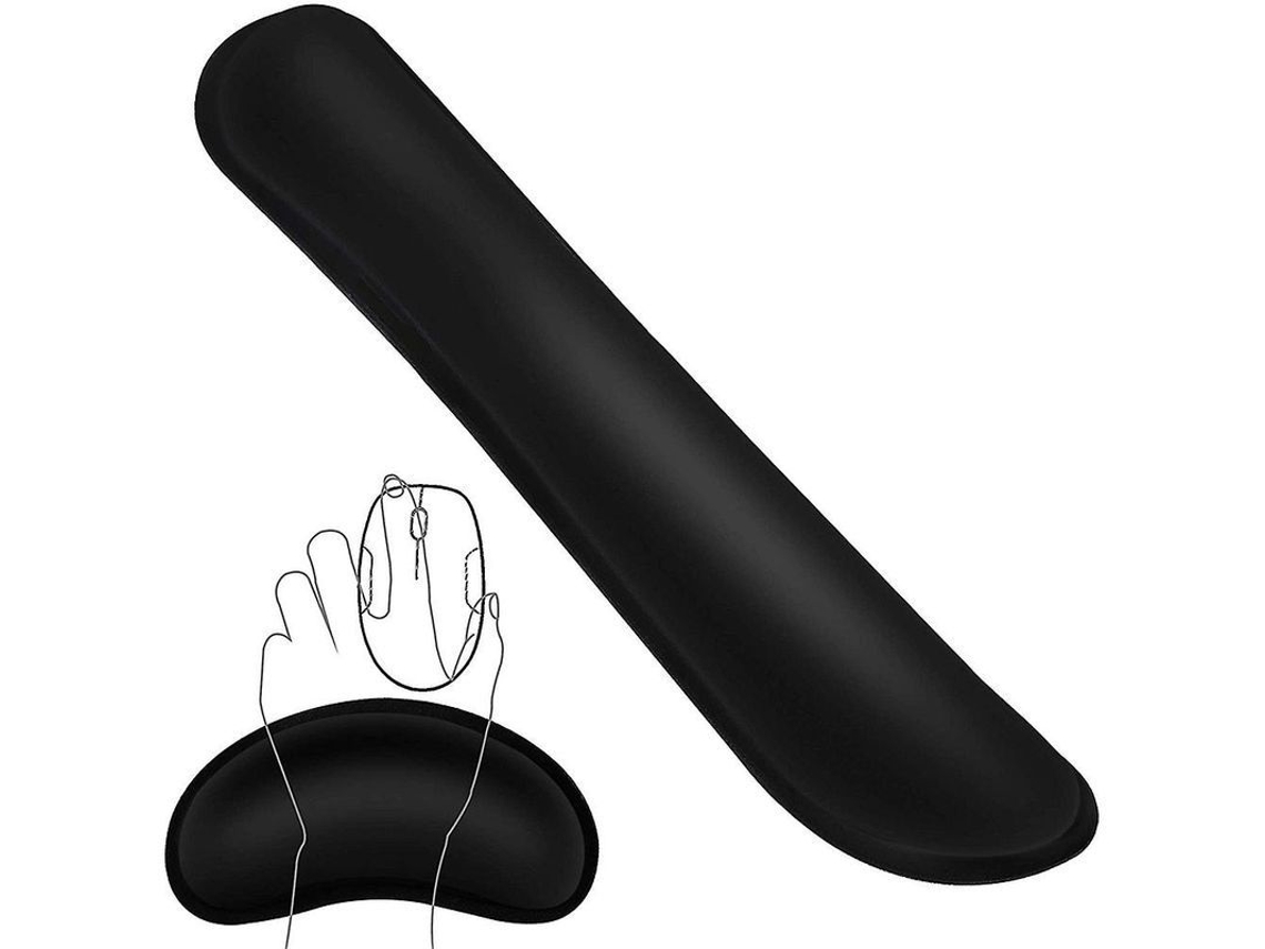 2026 conjunto Almofada de Pulso para Teclado e Mouse com Espuma de Memória Gel Ampliado