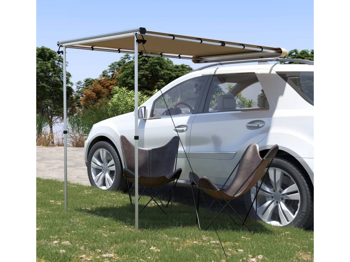 Camper Awning, Camper Awnings Vidaxl Bege Alumínio (1.2 X 2 X 2.15 M)