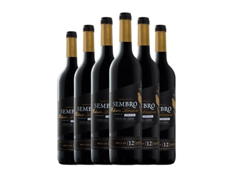 Vinho IBERIAN Sembro Edición Limitada Tempranillo Ribera del Duero Crianza (0.75 L - 6 Unidades)