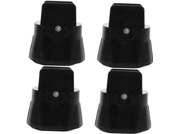 Uonlytech Conjunto De 4-elevadores Móveis Ajustáveis Com Pés Antiderrapantes Em Plástico Abs Para Cadeiras, Mesas E