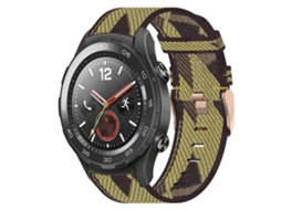 Pulseira De Nylon Trançado De 20 Mm Para Huawei Watch 2
