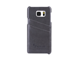 Capa de Couro LAXISCREED para Samsung Note5 Cinza