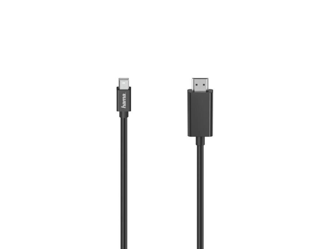 Cabo de Vídeo Plugue Mini Dp Plugue Hdmi Ultra-Hd 4K 1,50 M