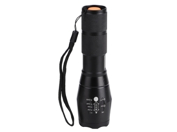 2026 lanterna Led Rgbw 4 em 1 com Zoom Telescópico Impermeável Lanterna de Camping Ao Ar Livre Preta