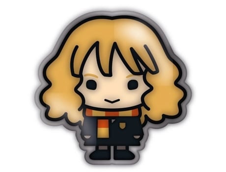 Pins Harry Potter Hermione Kawaii Hmb Metal Prateado